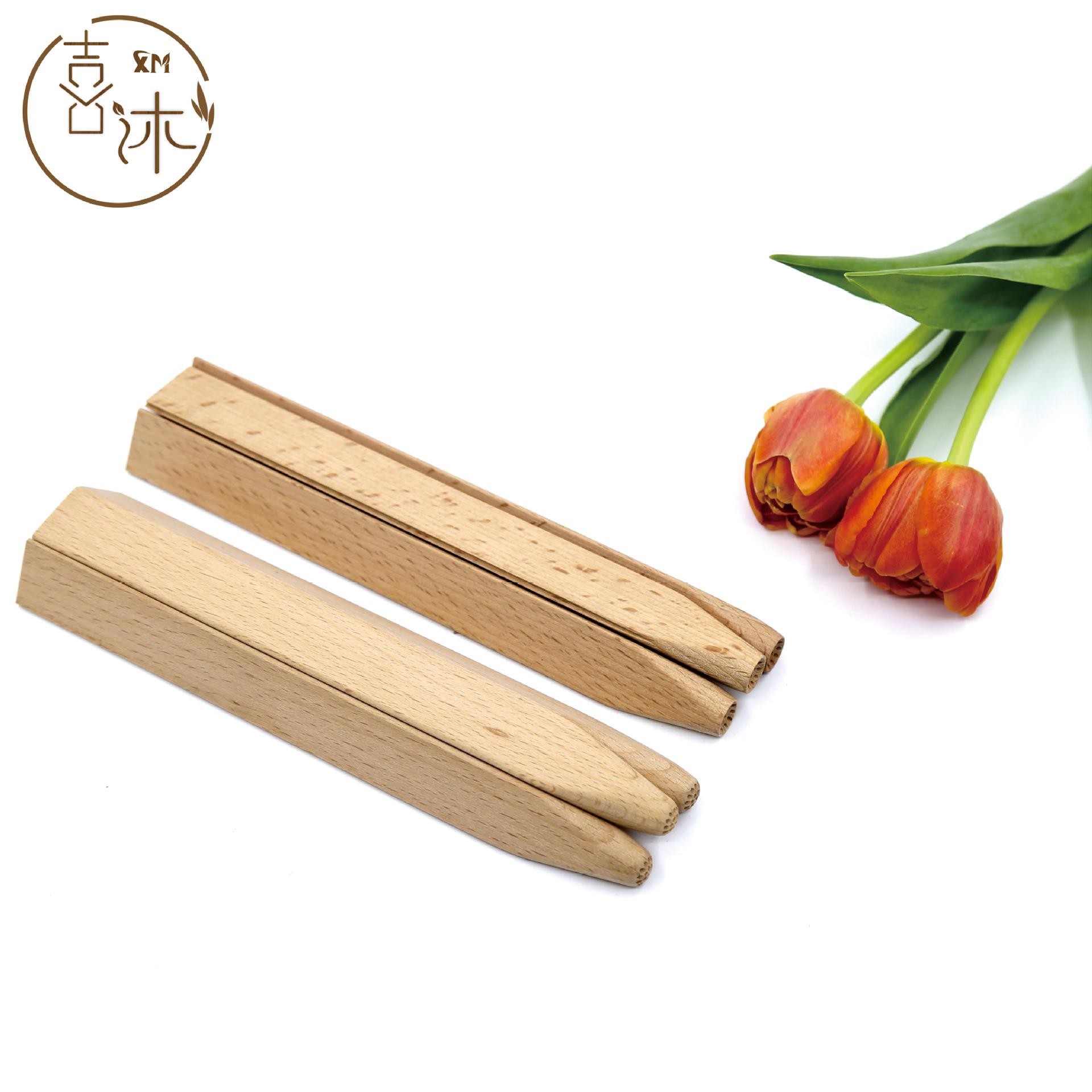 果子工具和菓子实木制作工具菊芯和菓子丸子棒木质三角棒练切模具