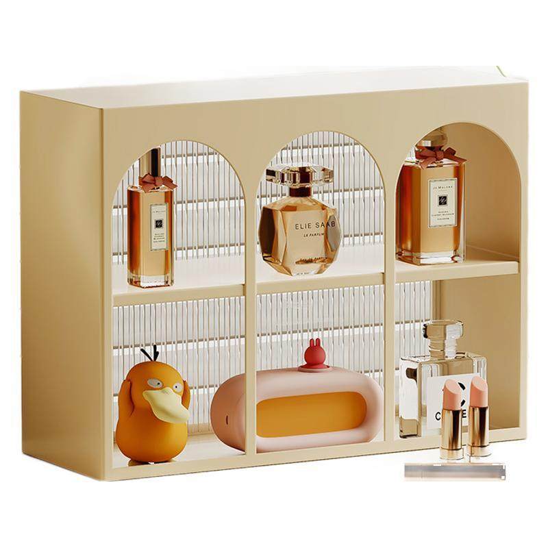 置物架桌面化妆品收纳盒香水展示架亚克力杯架梳妆台拱门造型,收纳整理,首饰盒,淘宝优惠券,粉丝福利购,淘宝优惠卷