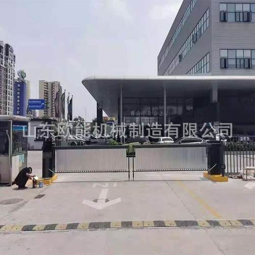 停车场道闸杆栅栏杆收费道闸一体机电动栅栏道闸机小区门禁起落杆