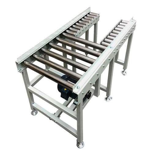 防静电皮带输送机电商快递物流分拣线不锈钢传送机线设计