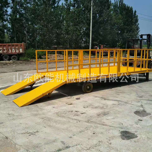 銷售重型牽引平板車 噸按要求 平板拖車 工廠周轉(zhuǎn)牽引式