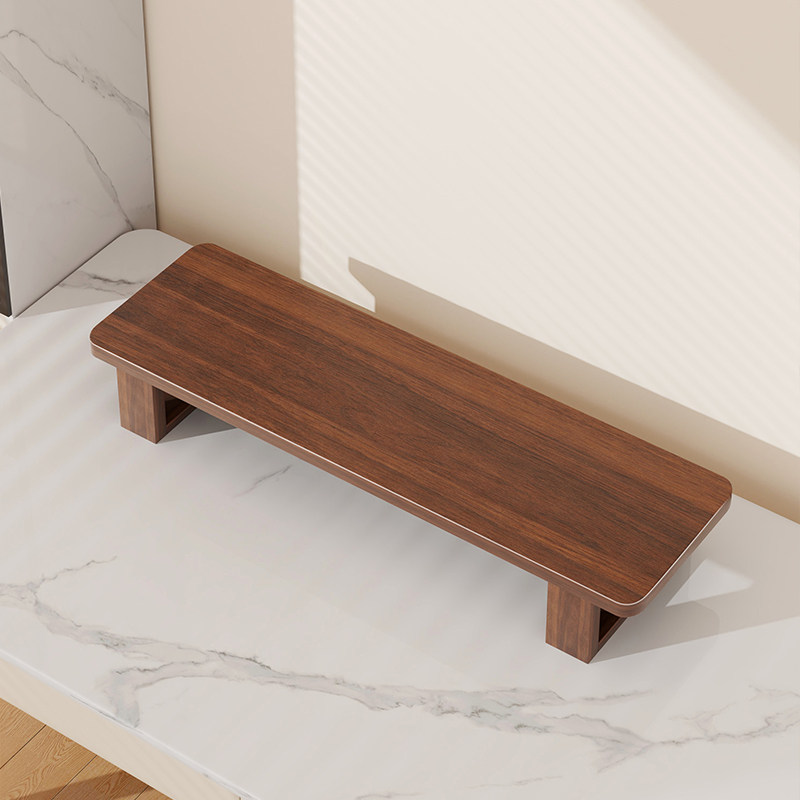 速发电脑桌高架台式架子办公理面神器书桌台面收纳整增置物架子