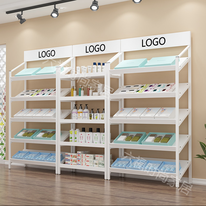 速发鞋架展示架鞋店货架商场中岛化妆品衬衣童鞋拖鞋样板双面陈列