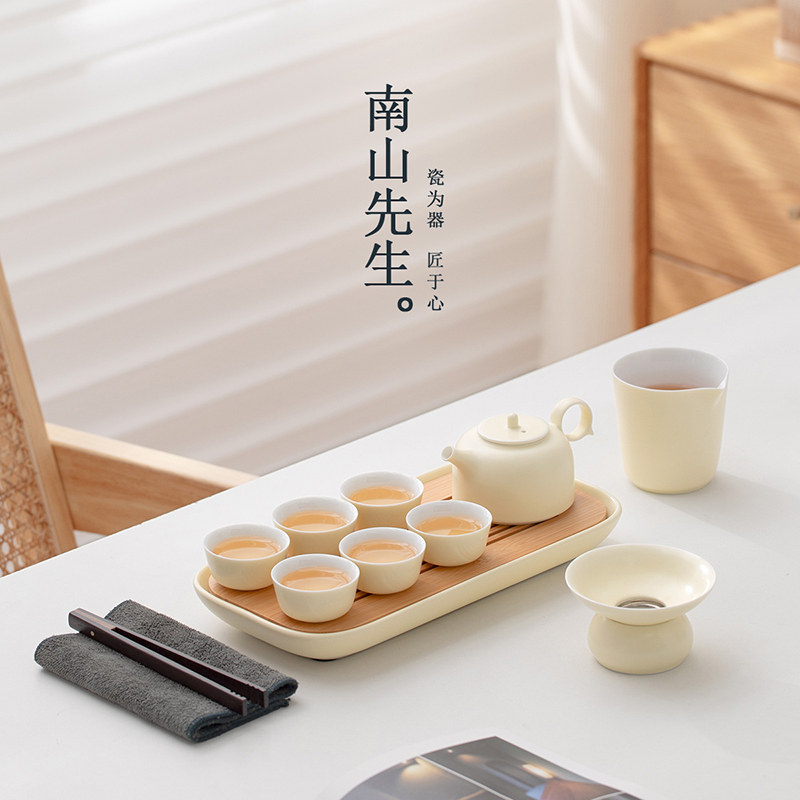 速发栀0九件套茶壶套装家用茶具整装2月25新款功夫茶具套套