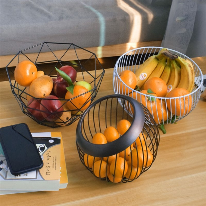 速发0果篮客厅家用茶几盘盆轻款风果盘新家2水21新奢果篮