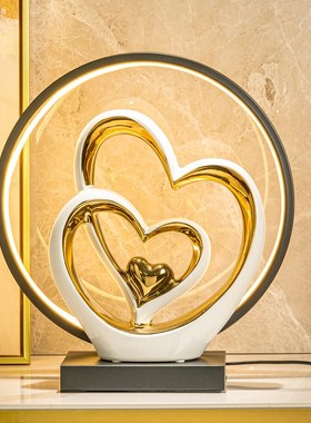 速发心新婚礼桌轻奢卧室床头柜陶瓷摆件书架柜酒柜物视电面装饰