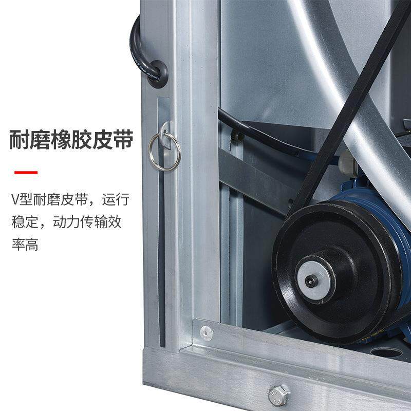 800型不锈钢380V负压风机工业厂房大功率通风排气扇养殖场抽风机