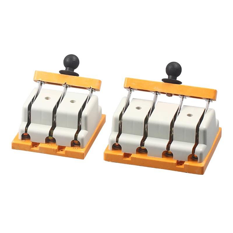 闸刀开关保护型D11相-10A/3H8三四线单100A3800投闸刀380V光伏用