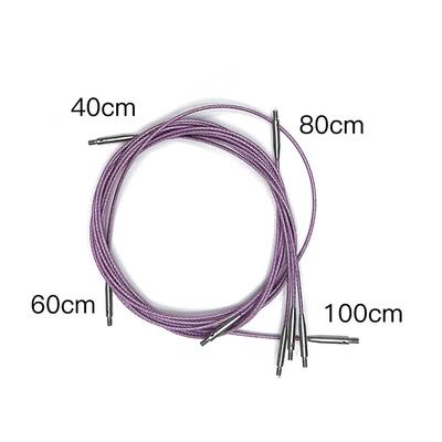 编织工具可拆卸环形针彩色氧化铝方型环形针一套9付方针套装