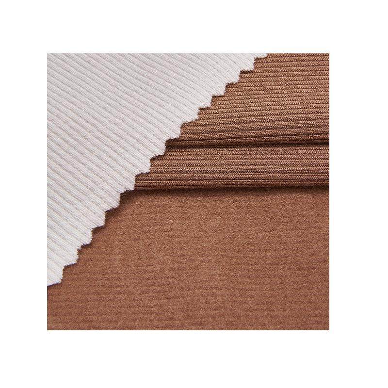 280G磨毛保暖弹力拉架2*2罗纹布人棉针织坑条打底布料螺纹面料,纺织面料/辅料/配套,罗纹布,淘宝优惠券,粉丝福利购,淘宝优惠卷