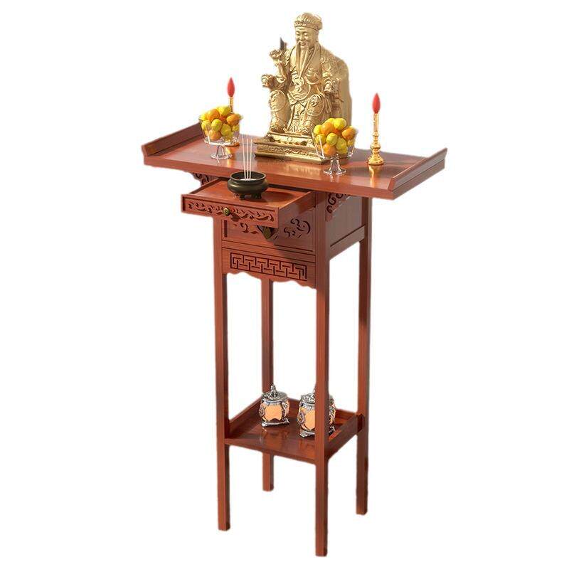 供桌香案家用佛台供奉神台关公菩萨财神爷佛龛新中式立柜条贡桌子