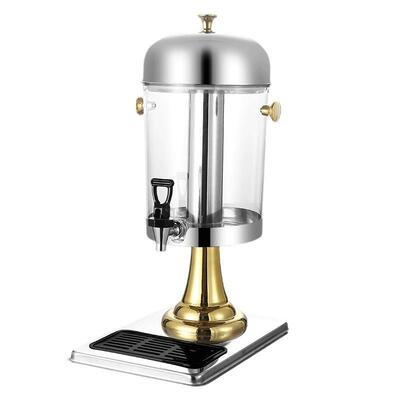 加厚不锈钢果汁鼎酒店饮料机自助餐果汁桶餐厅茶水桶果茶桶冷饮机