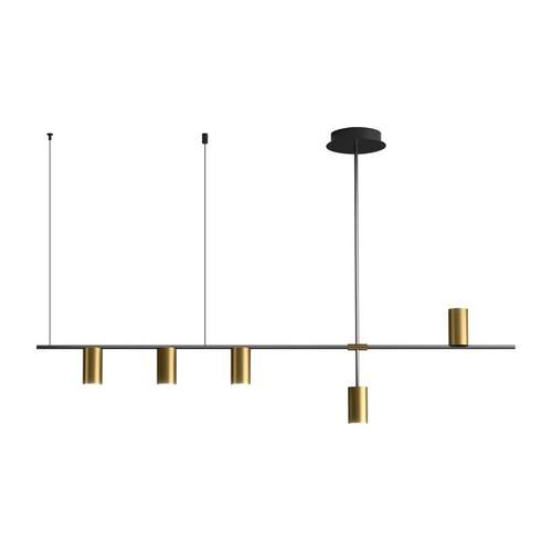 北欧极简餐厅吊灯后现代简约设计师样板房饭桌吧台办公室长条吊灯