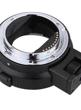 黑色EF-NEX电子转接环芯片可自动对焦Nex相机转anon镜头接环