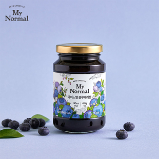 临期My Normal海外直邮面包果酱低糖低卡家用蓝莓酱果酱2.17过期