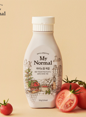 【临期特卖】My Normal儿童可食用美味低卡低糖番茄酱26.1.7到期