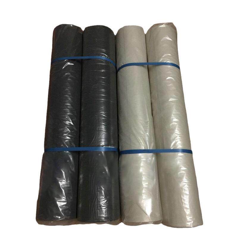 薄膜厂现货2.1米宽70米长灰色塑料薄膜黑色马路胶纸公路施工防护