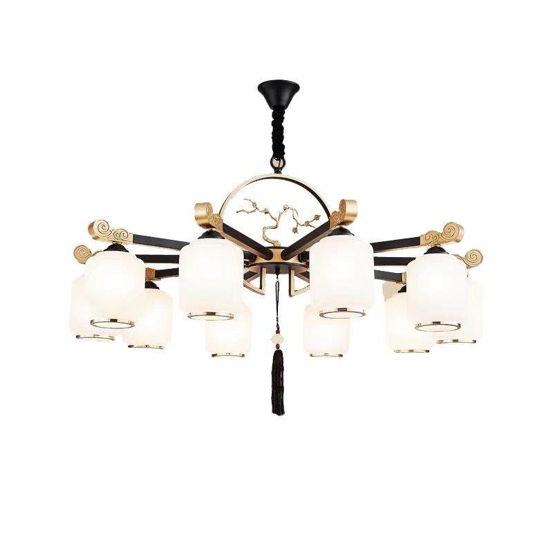 新中式吊灯客厅灯餐厅卧室灯别墅复式中国风禅意个性创意个性,家装灯饰光源,智能吊灯,淘宝优惠券,粉丝福利购,淘宝优惠卷