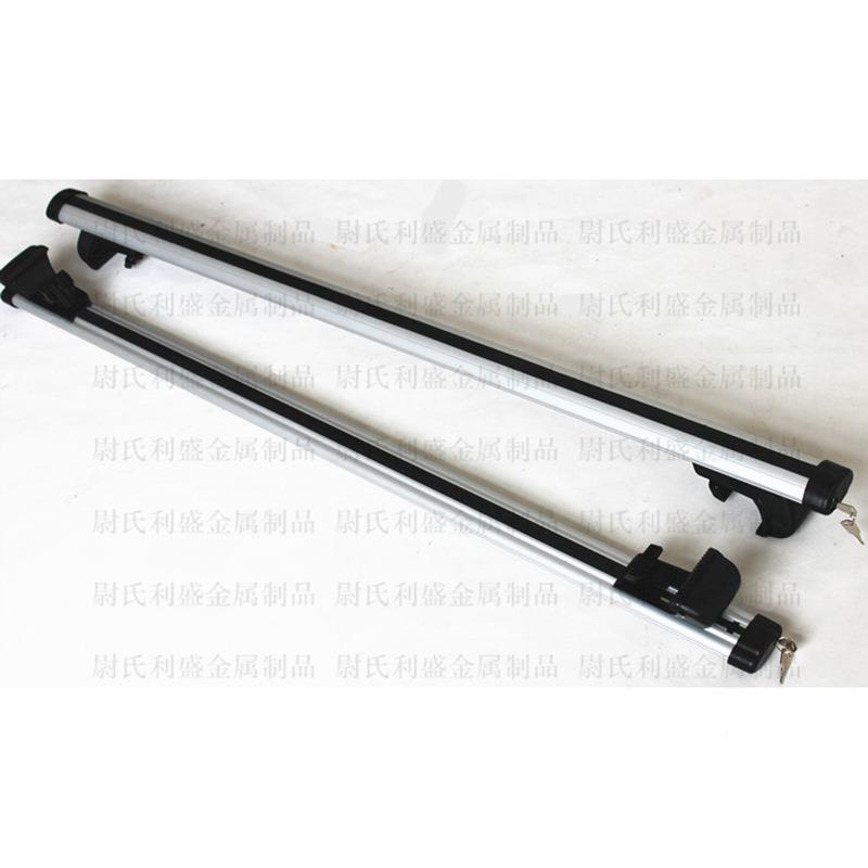 通用车顶行架横1杆.25m铝合金型横杆防松带锁高李载重米