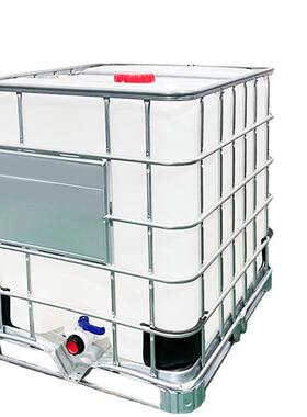 吨桶厂家蓝色黑色带铁框架1000l塑料桶内胆全新食品级IBC方形吨桶