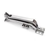 巴士门铰链橱柜门铰链衣柜折叠平移开门合页缓冲静音阻尼五金配件