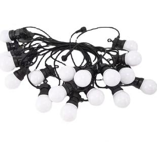 G50球泡灯串可串联户外跑马led串灯圣诞婚礼节日装 饰灯露营氛围灯