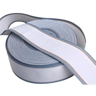 现货10cm金丝花带窗帘打孔棉衬带边幅带韩折布带白衬带辅料约70米