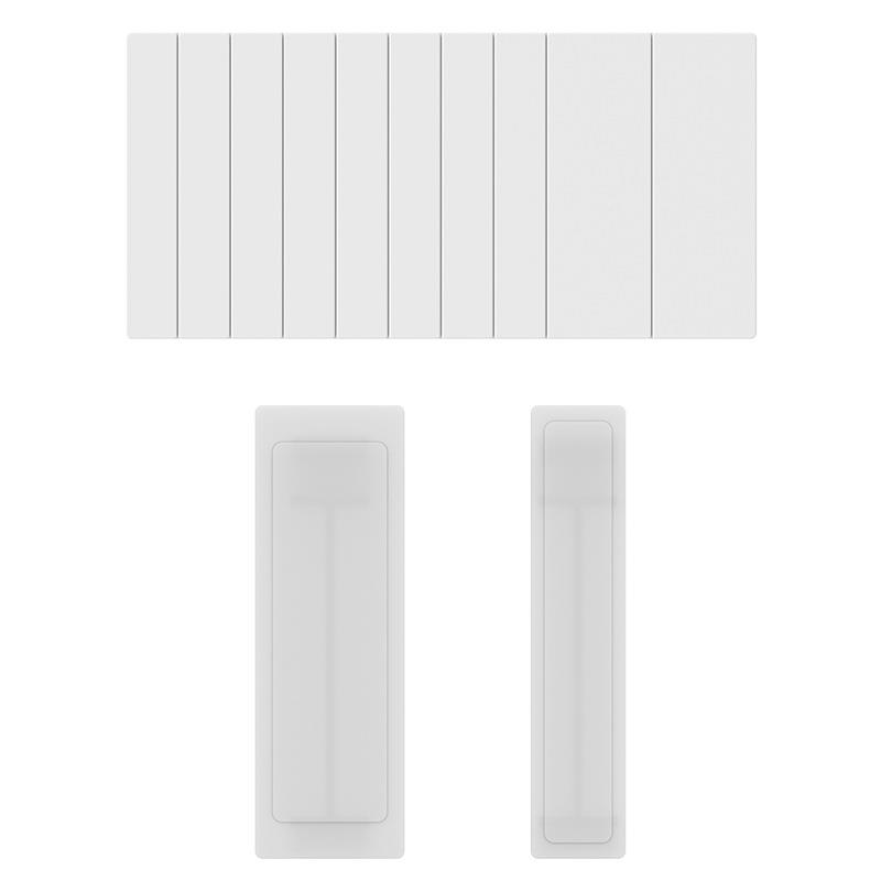 Z3片0配遮电箱挡补位P空白板空开盒挡板电箱盒填充片C45连体挡板