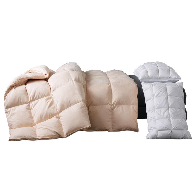 约03080*6绒0四层大提花贡缎被壳被套简充机羽绒被壳厂家