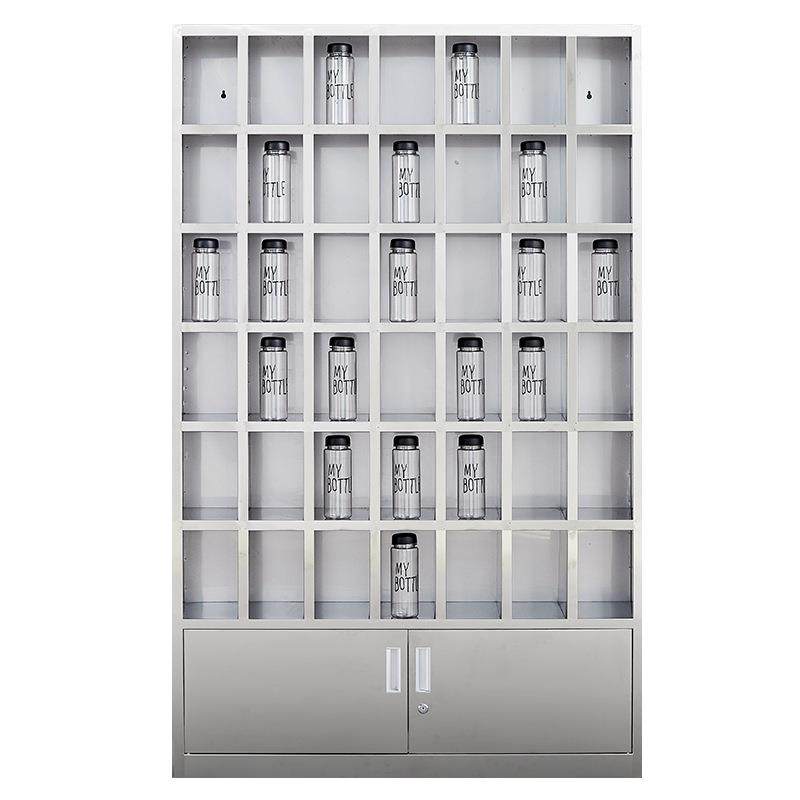 不锈钢水杯柜工厂车间员工茶水间茶杯柜收纳放置架多格口杯存放柜,商业/办公家具,办公储物柜,淘宝优惠券,粉丝福利购,淘宝优惠卷