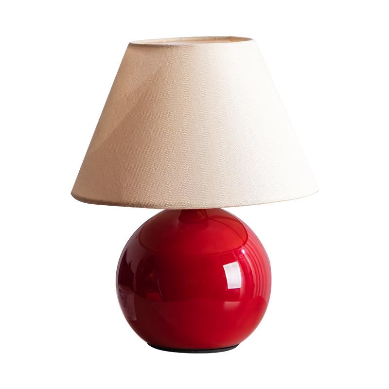 式中古日陶瓷台灯可爱法栗子设计师灯复古式简约CASA-T70卧室床头