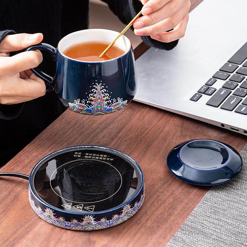 整套陶瓷过滤水杯恒温器个人办公茶杯功夫茶具套装茶水分离,餐饮具,整套茶具,淘宝优惠券,粉丝福利购,淘宝优惠卷