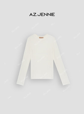 AZ.Jennie-莱赛尔纤维牛奶亲肤感长袖T-T1122