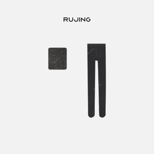 RUJING丨黑标【TR连袜】加绒超舒适连袜踩脚弹力打底裤-2511DDXX1