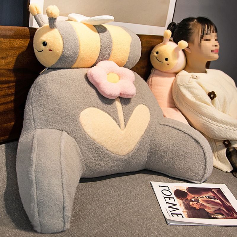 床头靠垫大靠背靠枕床上玩手机抱枕软包女学生宿舍看书沙发护