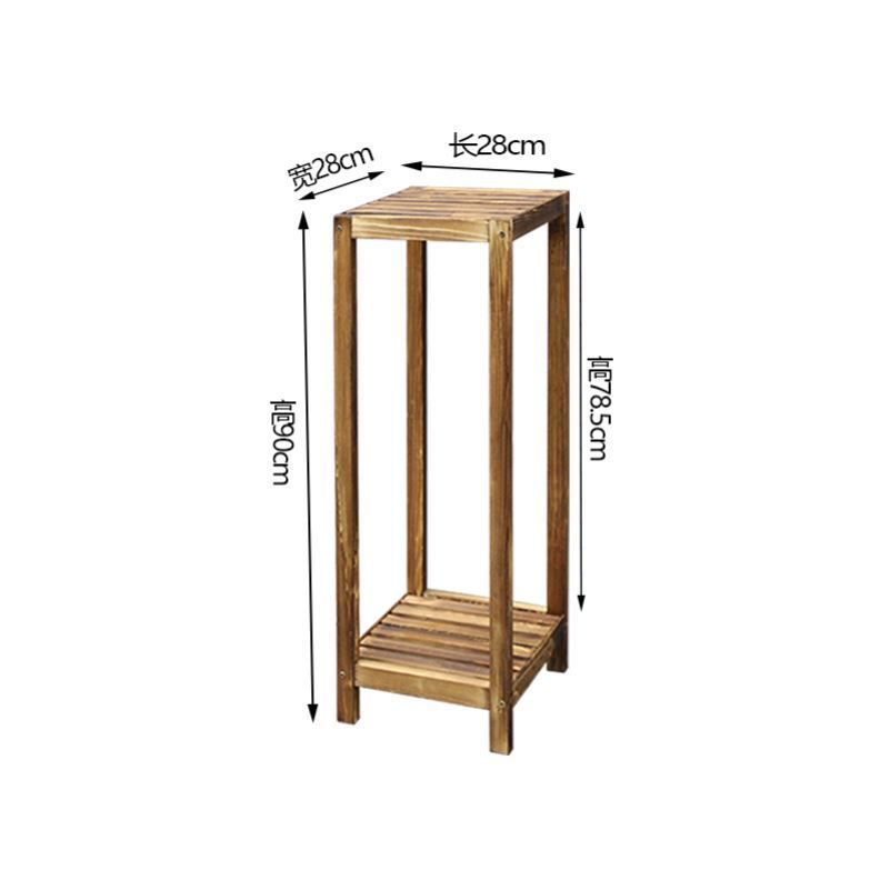 两层置物架过道托架花架单独独立单个吊兰立式底盘简易单层装饰