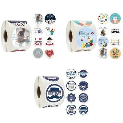 现货500 pcs 8 Differet Patter.5 ich Evelope Sl Label