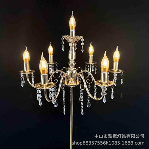 婚庆道具欧美简约风欧式烛光烛台路引婚庆酒店舞台摆件