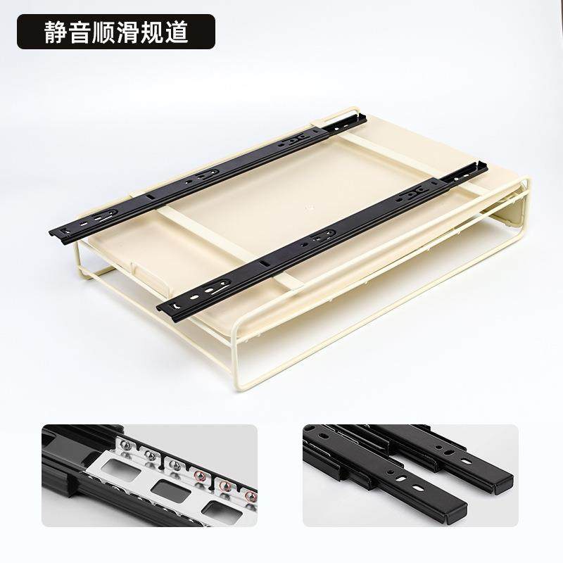 抽屉式厨房抽拉碗碟收纳架免打孔橱柜碗架拉篮碗盘盘子沥水置物架,厨房/烹饪用具,抹布架/厨房清洁收纳架,淘宝优惠券,粉丝福利购,淘宝优惠卷