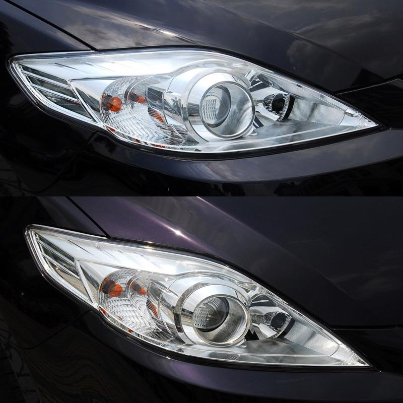 罩适用0800款马1自达5大灯9罩马5大灯透明灯罩M5外壳面外罩灯壳