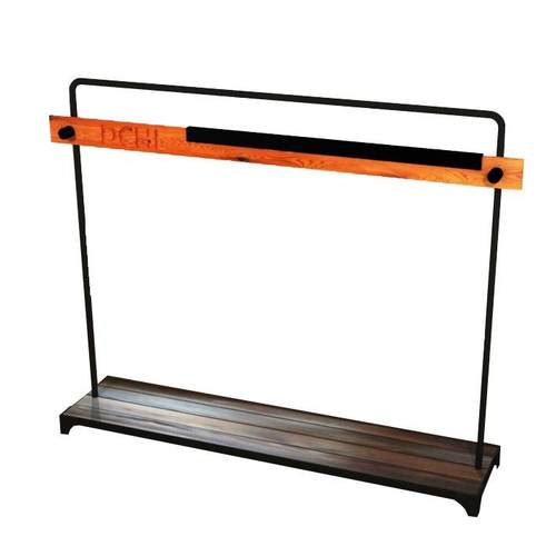 轻奢时尚男式服装店展示架高档休闲复古男装展示柜定制中岛展示台