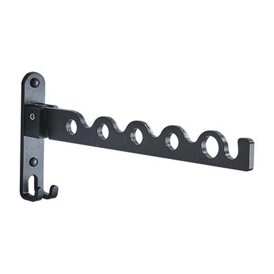 洁西/洁特太空铝折叠室晾衣杆晾衣架阳台挂架酒店浴隐形衣伸缩晾