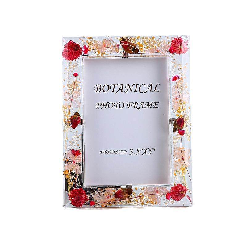 工厂销售简约欧美相框亚克力相框A4干花相框结婚影楼后期
