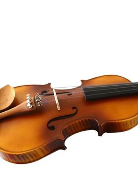 手工小提琴乌木配件高档装配工艺小提琴Violin