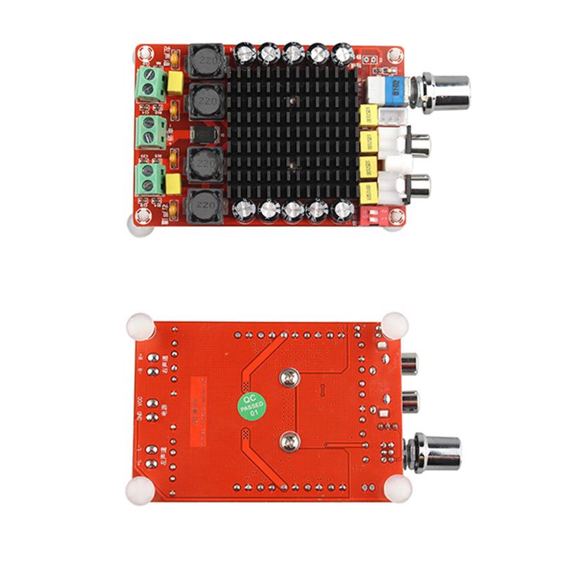 XH-VWNM510DA7498大流功率数功字放板2*100WT汽车功放直14-34V