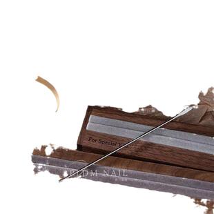 水彩分装盒水彩颜料胡桃木多彩实木空盒美甲彩绘胶分装便携式带磁