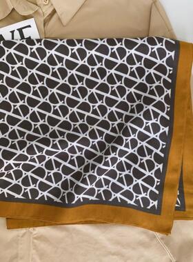 外贸款Autumn and Winter New Velvet Scarf for Women's Fa