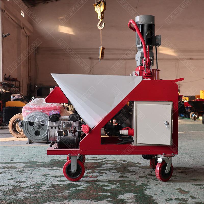 全自动石膏喷涂机墙面喷浆机腻子防火涂料喷漆机石膏全自动一体机