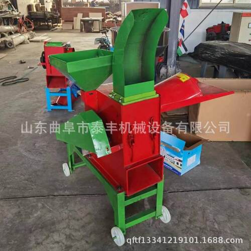 养鱼鲜草揉丝粉碎机 小型秸秆粉碎揉丝机 锤片式多用途饲料粉碎机