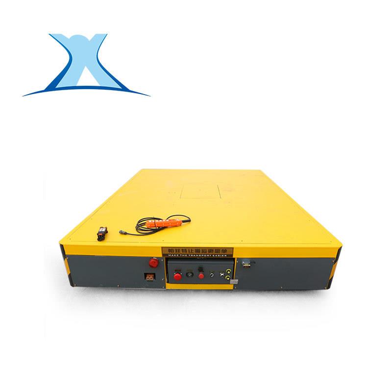 蓄电池无轨转运车无轨模具搬运车电动平板搬运车